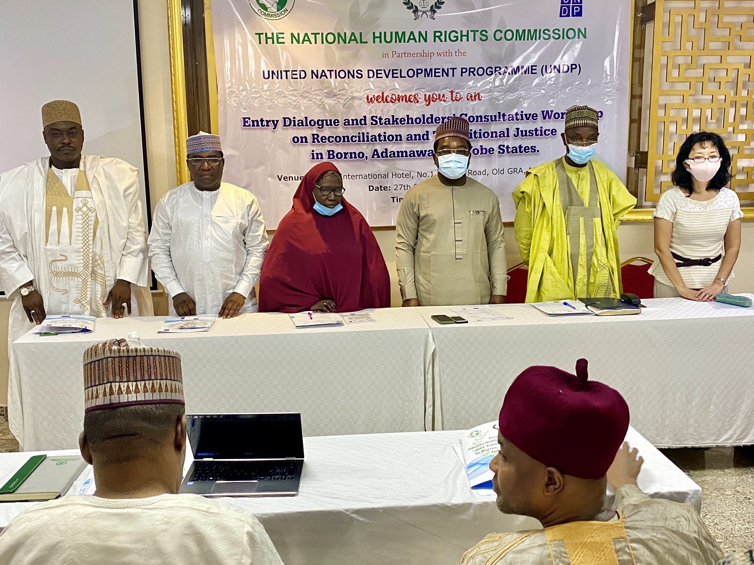  Entry Dialogue and Stakeholders’ Consultative Workshop on Reconciliation, Transitional and Restorative Justice in Borno, Adamawa and Yobe State,